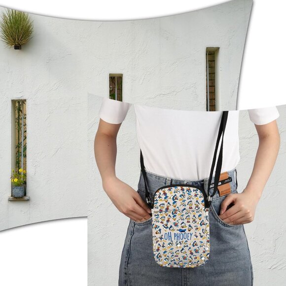 Stylish Duck Lover Gift - Waterproof Oh Pho-ey Canvas Bag with Adjustable Strap - Picture 5 of 7